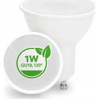 Žárovka LED žárovka GU10 1W teplá barva BÍLÁ 3000K LLS 1 KUS