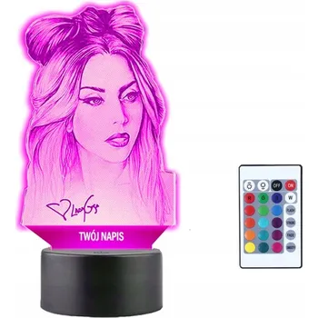 Lampička Plexido vícebarevná Noční lampa