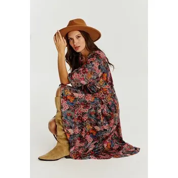 Dámské šaty NAOKO Každodenní šaty Floral Sweetness Barevná Regular Fit XS