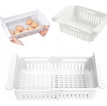 Úložný box NÁDOBA NA POTRAVINY POTRAVINY POLICE ORGANIZÉR DO CHLADNIČKY ŠUPLÍK