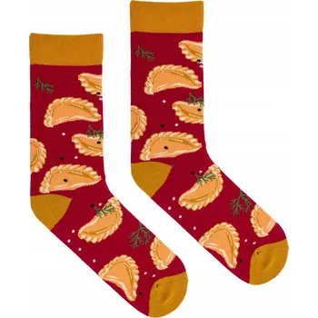 Pánské ponožky Ponožky Pirohy bordó 42-46