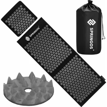 Akupresurní podložka Akupresurní masážní podložka s polštářkem SPRINGOS FA0153