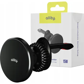 Držák do auta Allity s bezdrátovým nabíjením MagSafe 15W a USB-C