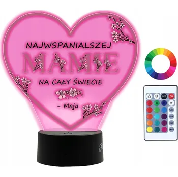 Lampička Plexido vícebarevná Noční lampa