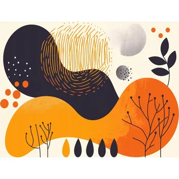 Plakát Plakát Podzimní Motivace bez rámu 91,5 x 61 cm