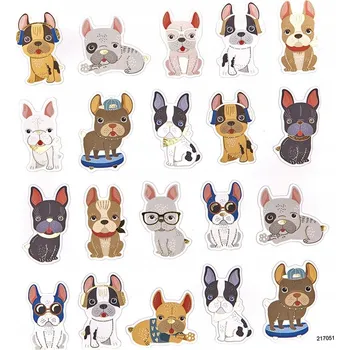 samolepka Klasické Samolepky DpCraft pejsci , 20 ks