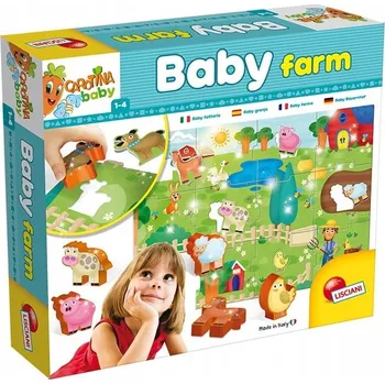Lisciani Carotina Baby Farma - Vzdělávací hra pro nejmenší