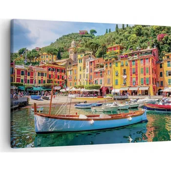 Obraz Obraz na plátně do obýváku ložnice 70x50 architektura obrazy na zeď