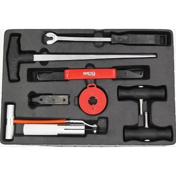 Vrták Matabro MB-02-01107B, Sada na vyřezávání autoskel, 8 dílů