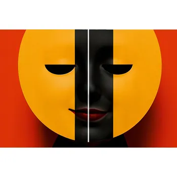 Plakát Plakát Dvě Tváře Reality bez rámu 91,5 x 61 cm