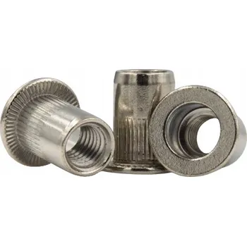 Matice Nýtovací matice nerezová M6 16 mm stříbrná 10 ks