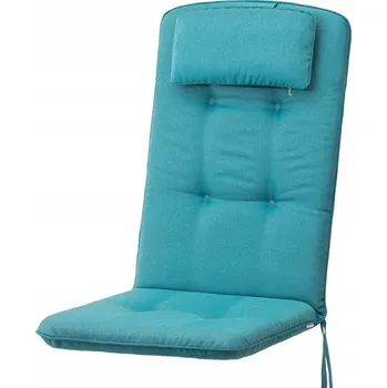 Polštář Polštář na křeslo, polštář na křeslo „Benita“, 50x48x73, modrý