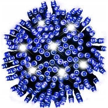 Vánoční dekorace Vánoční osvětlení na stromeček 100 LED vánoční světýlka s blikáním uvnitř 8 m 51 - 100 světýlek