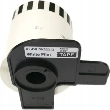 Samolepící etiketa Etikety BROTHER DK-22212 - 62 mm x 15,24 m, filmová role - kompatibilní
