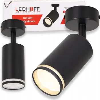 Nástěnné svítidlo Nástěnné svítidlo Ledhoff černé GU10 35 W