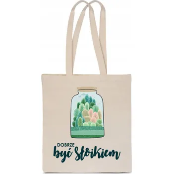 Nákupní taška Nákupní taška PoStar béžová bavlna