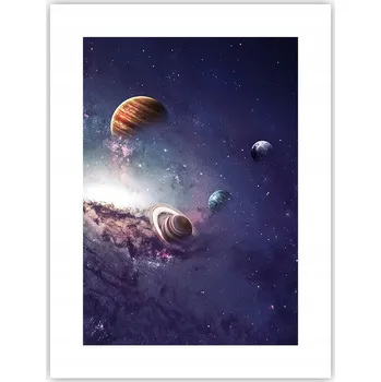 Obraz Obraz plakát do obýváku ložnice 30x40 vesmír plakáty na zeď bez rámu