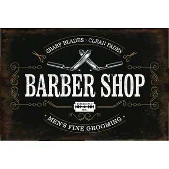 Obraz Cedule Barber Shop