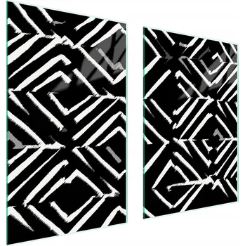 Kuchyňské prkénko Krájecí deska TMK ArtDeko sklo 2 ks