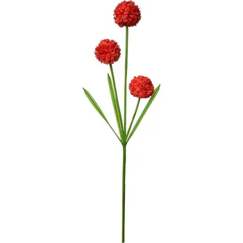 umělá květina Dekorační umělá květina červená - 12*8*84 cm