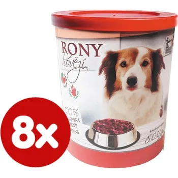 Krmivo pro psa Hovězí FALCO RONY 8x800 g