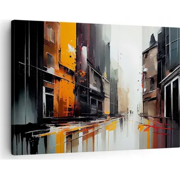 Obraz Obraz na plátně do obýváku ložnice 70x50 architektura obrazy na zeď