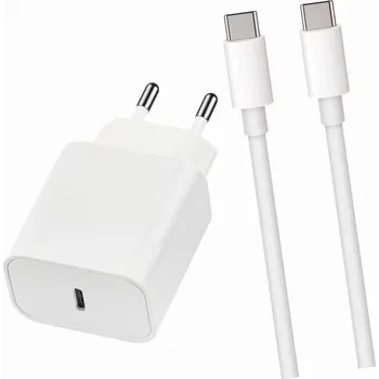 USB-C nabíječka 20W s dlouhým 2m kabelem pro Samsung Galaxy S24 Plus