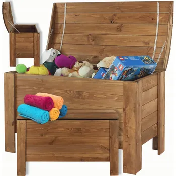 Úložný box Zahradní úložný box dřevěný 155 l hnědý