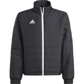 Chlapecká bunda adidas Entrada 22 Light Quilted Jacket Juniors Black 7-8 Years