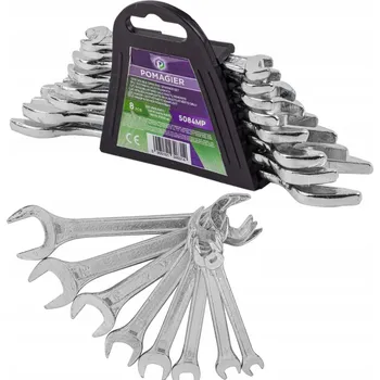 Klíč SADA OTEVŘENÝCH KLÍČŮ 8 KS 6-22MM Pomagier