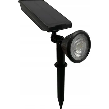 Venkovní osvětlení Solární LED lampa zapichovací 0,5W studená bílá 6000K LANCE černá IP44 KOBI