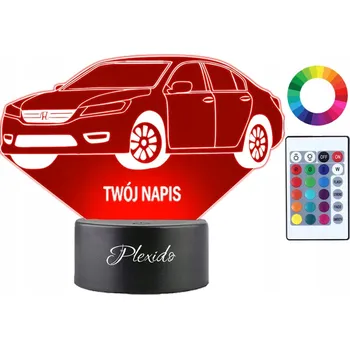 Lampička Plexido vícebarevná Noční lampa