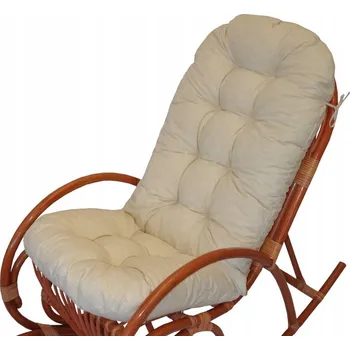 Podsedák Polštář na houpací křeslo béžový melír