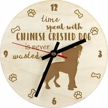 Hodiny Nástěnné hodiny Art-Dog béžové 20 cm