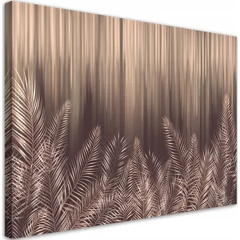 Obraz Obraz na plátně, Exotické palmové listy 3D 90x60