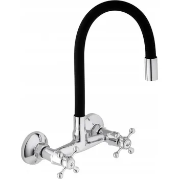 Vodovodní baterie Kuchyňská baterie nástěnná Yoka Home BOTAR černá