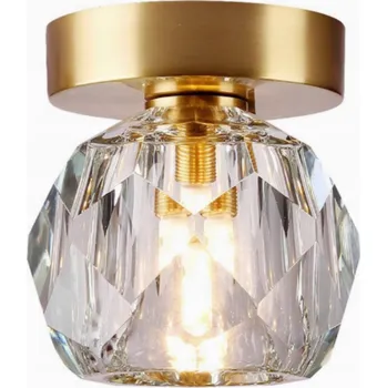 Kulatý Stropní Svítidlo Delux M , žluté