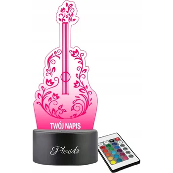 Lampička Noční lampa Plexido vícebarevná