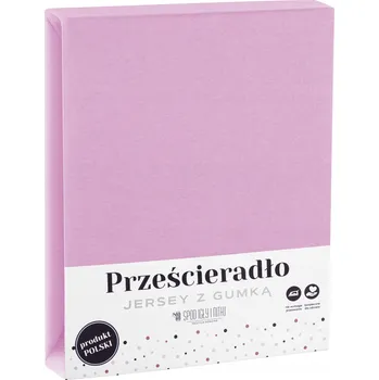 Prostěradlo VŘESOVÉ PROSTĚRADLO JERSEY 160x200 S GUMOU EKO