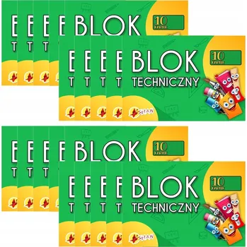 Blok Technický blok A4 Shan