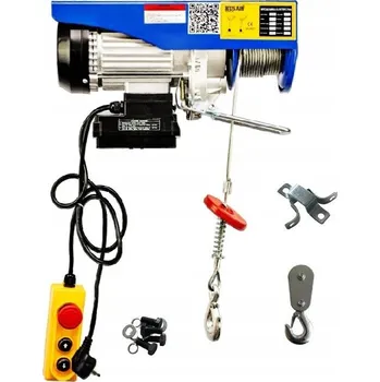 Stavební technika Elektrický dílenský naviják HUSAR WINCH s dálkovým ovládáním BST P 150/300