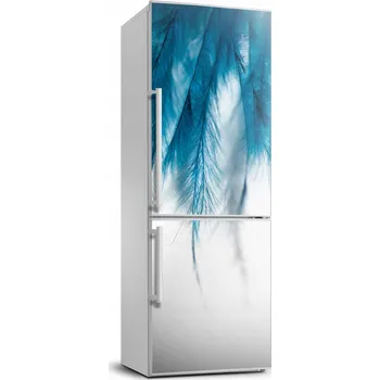 Fototapeta Fototapeta / Nálepka na lednici - Modré peří