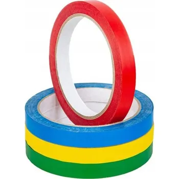 Lepicí páska Balicí páska Dalpo zelená, šířka 12 mm, délka 54 m, 12 ks