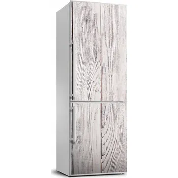 Fototapeta Samolepící tapeta na lednici Dřevěná stěna 70x190 cm