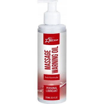 Masážní přípravek MASÁŽNÍ OLEJ SEXY STAR, MAZÁNÍ 250 ML