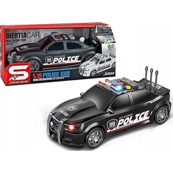 autíčko Policejní auto se světlem, zvukem a pohonem 28,5x13,5x12,5 cm