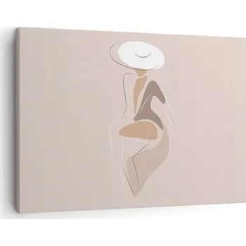 Obraz Obraz na plátně do obýváku ložnice 70x50 grafika foto obrazy na zeď