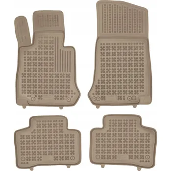 autokoberec Gumové autokoberce béžové Mercedes GLC I (X253) 2015-