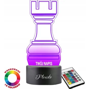 Lampička Plexido vícebarevná Noční lampa