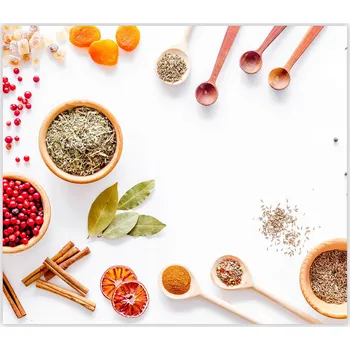 Kuchyňské prkénko Skleněná Ochranná Deska a Krájecí Prkénko | Indukce, Sporák ds-0479